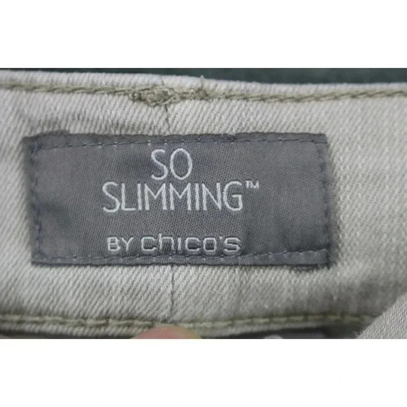 Chico's So Slimming Women's Straight Leg Pants-Size 2-Stretchy - Picture 6 of 11